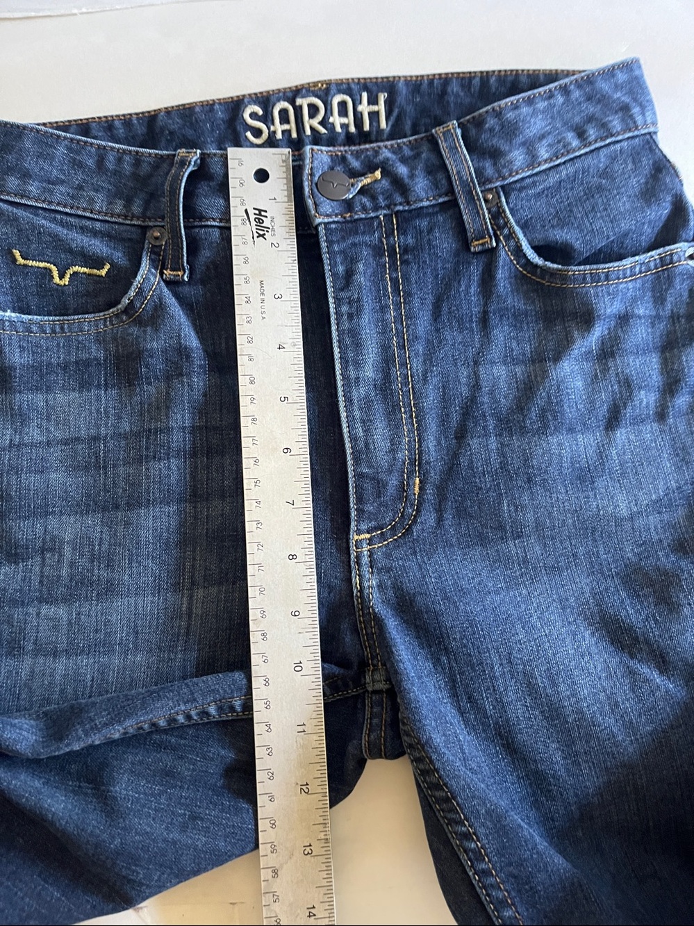 Kimes Ranch Sarah Blue Denim Jeans Size 0/30 - Picture 5 of 8
